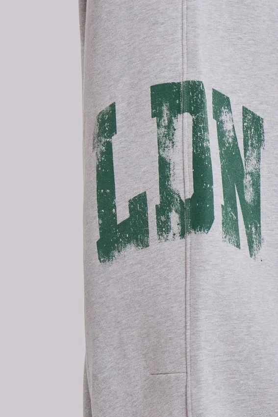 Pantalon de jogging LDN Print Grey Marl Monster Joggers