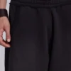 Pantalon de jogging Monster baggy noir à revers