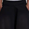 Pantalon de jogging Monster baggy noir à revers