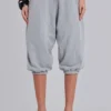 Pantalon de jogging Monster court gris chiné