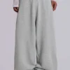 Pantalon de jogging Monster Joggers ample gris chiné