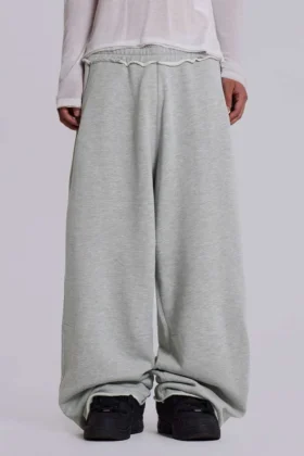 Pantalon de jogging Monster Joggers ample gris chiné