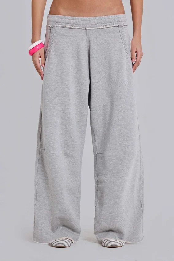 Pantalon de jogging Monster Joggers ample gris chiné