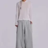 Pantalon de jogging Monster Joggers ample gris chiné