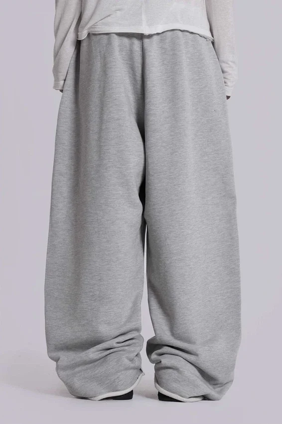 Pantalon de jogging Monster Joggers ample gris chiné