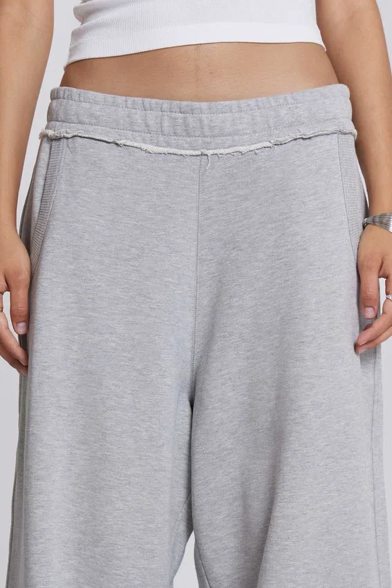 Pantalon de jogging Monster Joggers ample gris chiné