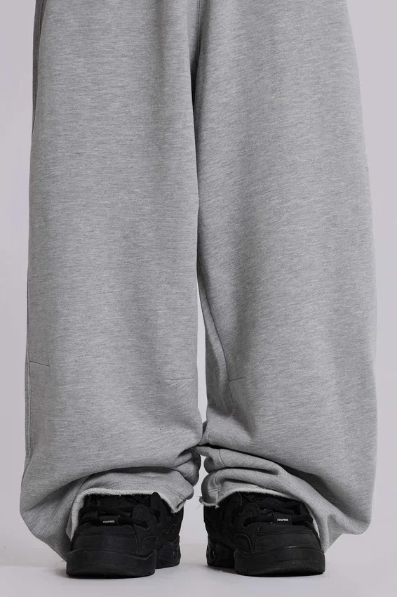 Pantalon de jogging Monster Joggers ample gris chiné