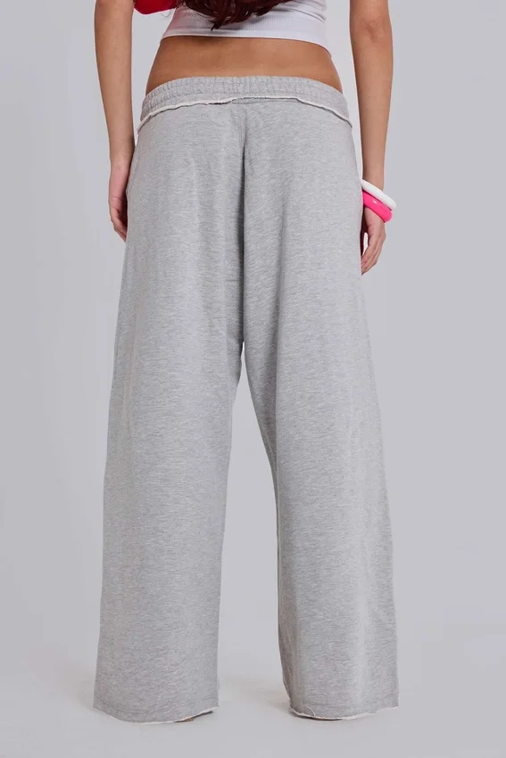 Pantalon de jogging Monster Joggers ample gris chiné