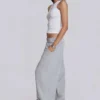 Pantalon de jogging Monster Joggers ample gris chiné