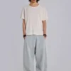 Pantalon de jogging Monster Joggers ample à revers, gris chiné