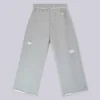 Pantalon de jogging Monster Joggers baggy gris chiné délavé