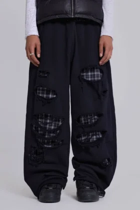 Pantalon de jogging « Monster Joggers » à carreaux superposés