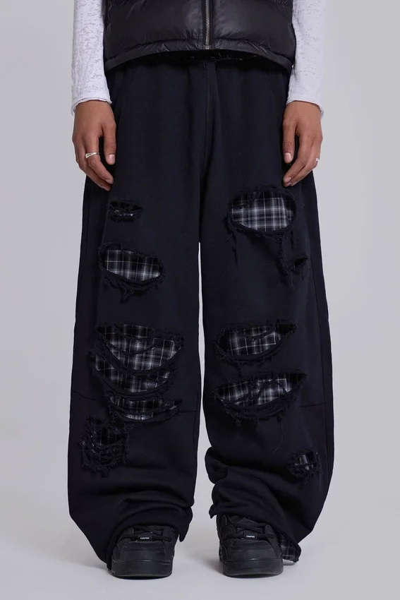 Pantalon de jogging « Monster Joggers » à carreaux superposés