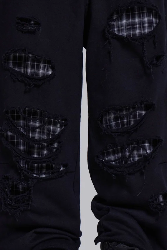 Pantalon de jogging « Monster Joggers » à carreaux superposés