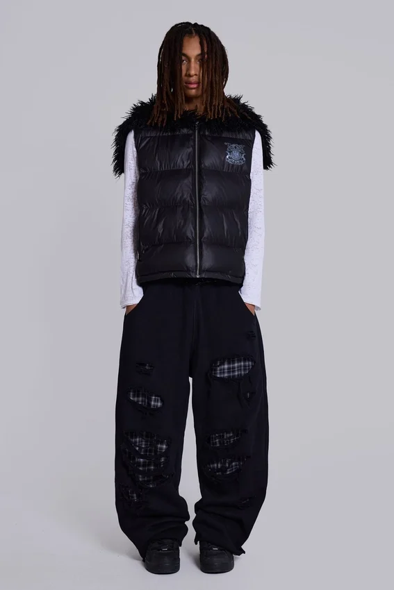 Pantalon de jogging « Monster Joggers » à carreaux superposés