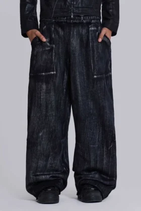 Pantalon de jogging Monster Joggers délavé « Gunmetal »