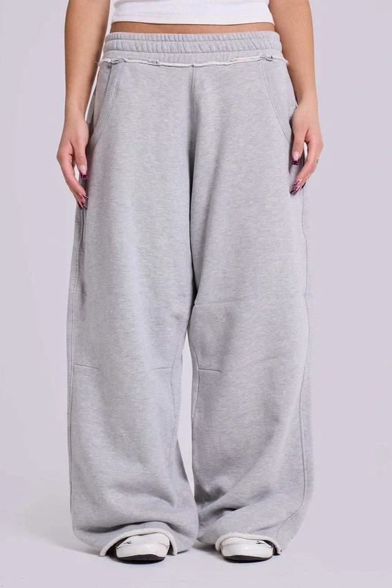 Pantalon de jogging « Monster Joggers » gris chiné pour petite taille