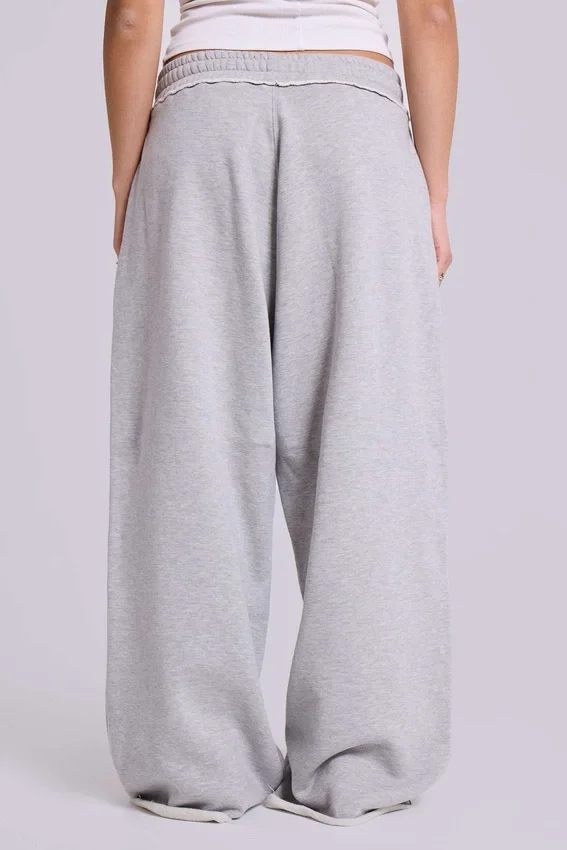 Pantalon de jogging « Monster Joggers » gris chiné pour petite taille