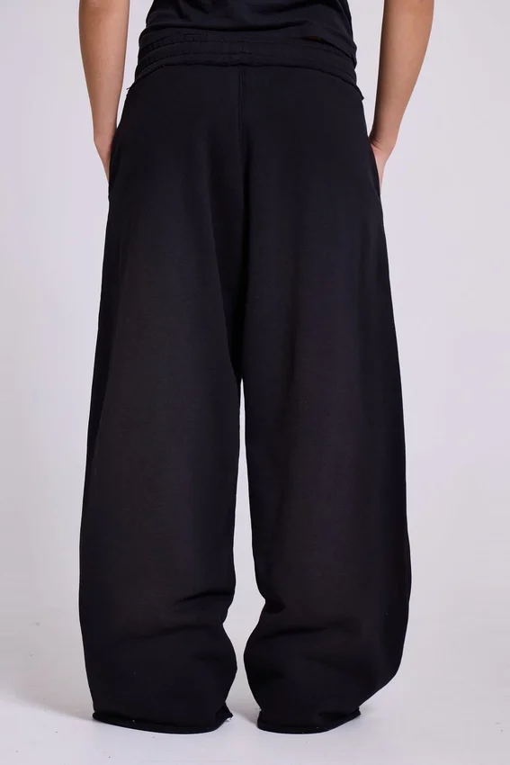 Pantalon de jogging « Monster Joggers » noir ample pour petite taille