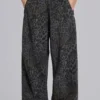 Pantalon de jogging Monster léopard anthracite