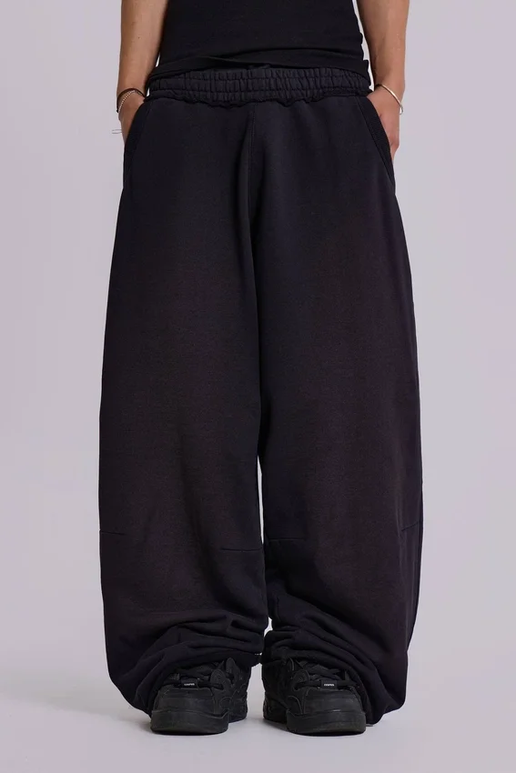 Pantalon de jogging Monster noir ample