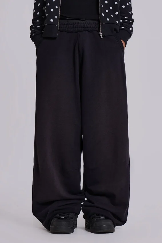 Pantalon de jogging Monster noir ample