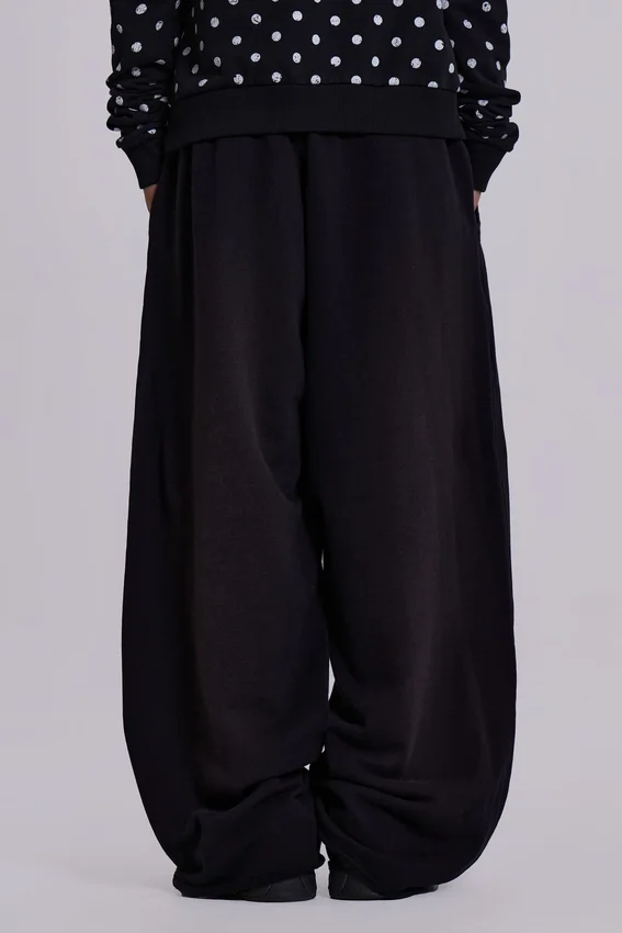 Pantalon de jogging Monster noir ample