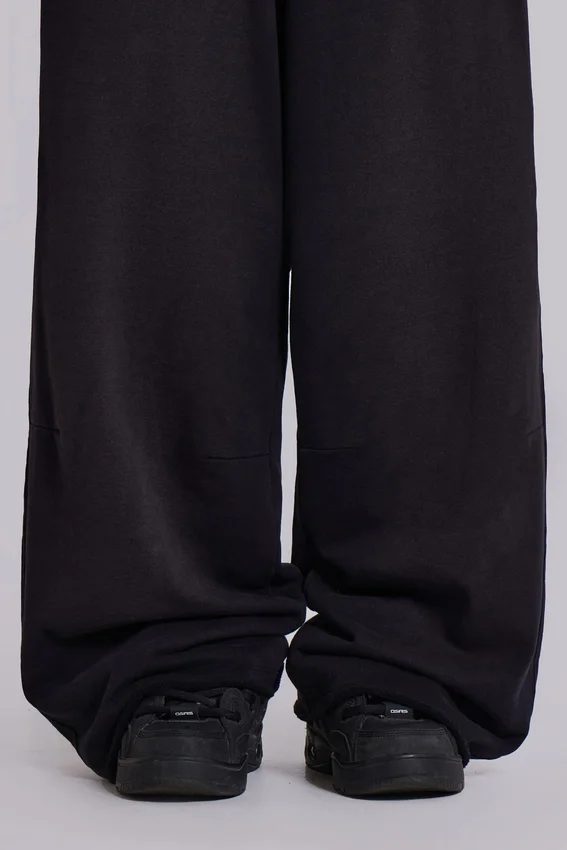 Pantalon de jogging Monster noir ample