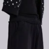 Pantalon de jogging Monster noir ample