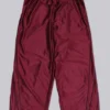 Pantalon de jogging Vapor métallisé bordeaux