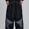 Pantalon de jogging Vapor noir à empiècements