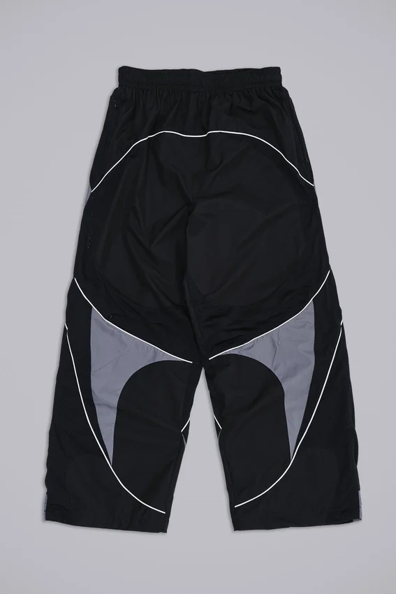 Pantalon de jogging Vapor noir à empiècements