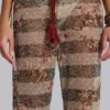Pantalon en maille à rayures Deva