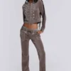 Pantalon en velours Cavalier Military