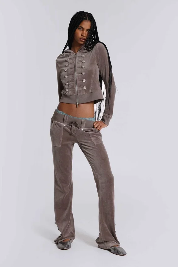 Pantalon en velours Cavalier Military