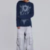 Pantalons cargo gris délavé « Decoy »