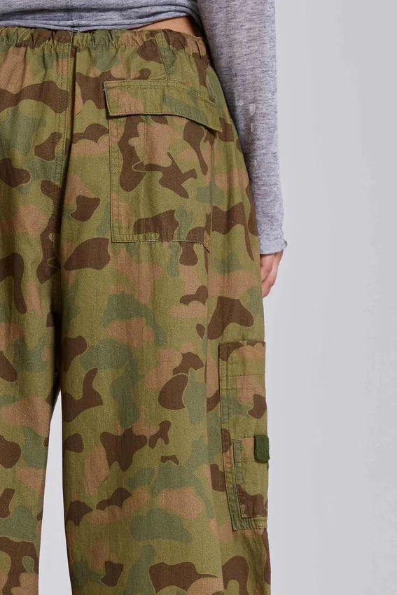 Parachute Pants camouflage canard