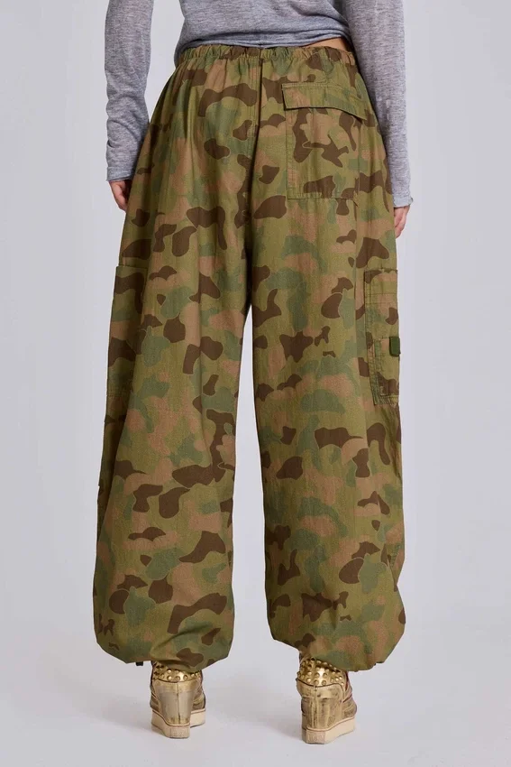 Parachute Pants camouflage canard