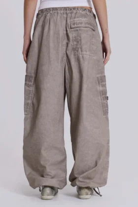 Parachute Pants délavés « Stone Oil »