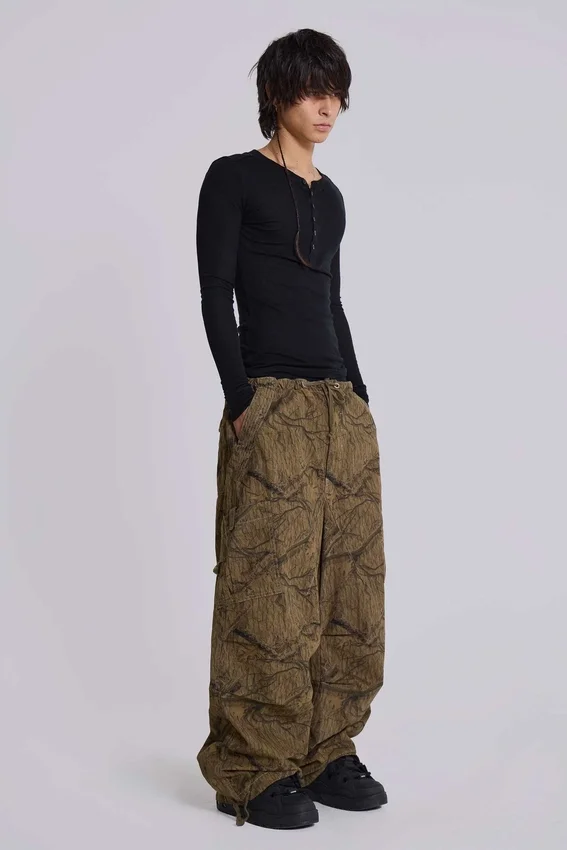 Parachute Pants « Forest Camo »