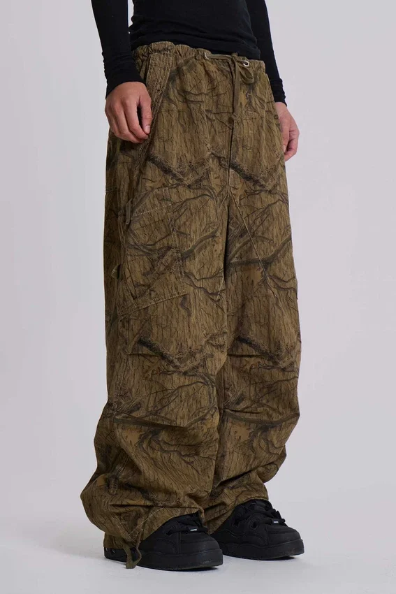 Parachute Pants « Forest Camo »