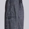 Parachute Pants noir délavé à l'huile