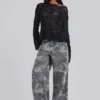 Pull noir Stray Knit