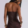 Robe bandage cloutée Serena