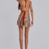 Robe en macramé faite main « Feliz »