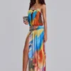 Robe longue bandeau Livia