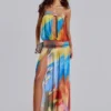 Robe longue bandeau Livia