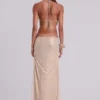 Robe longue dos nu Vida dorée