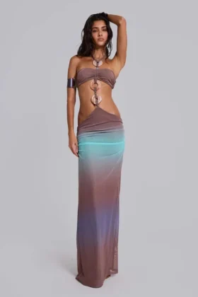 Robe longue ombrée Marilis