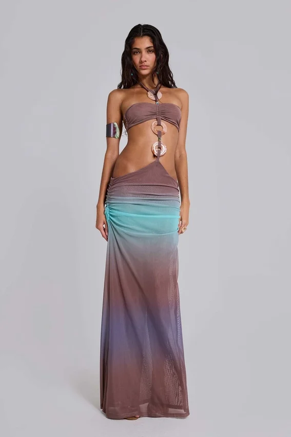 Robe longue ombrée Marilis